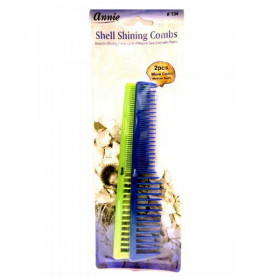 Annie Shell Shining Wave Comb 2PCS #134 Annie Shell Shining Wave Comb 2PCS #134